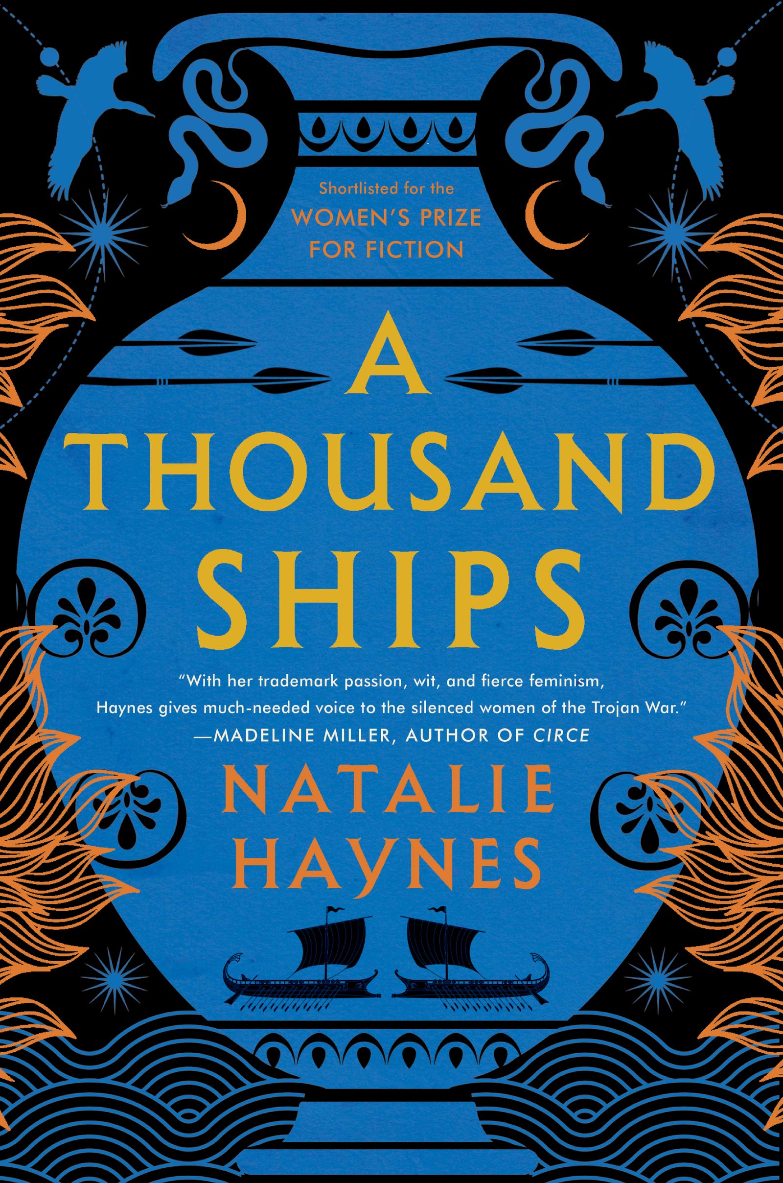 Cover for "A Thousand Ships" by Natalie Haynes