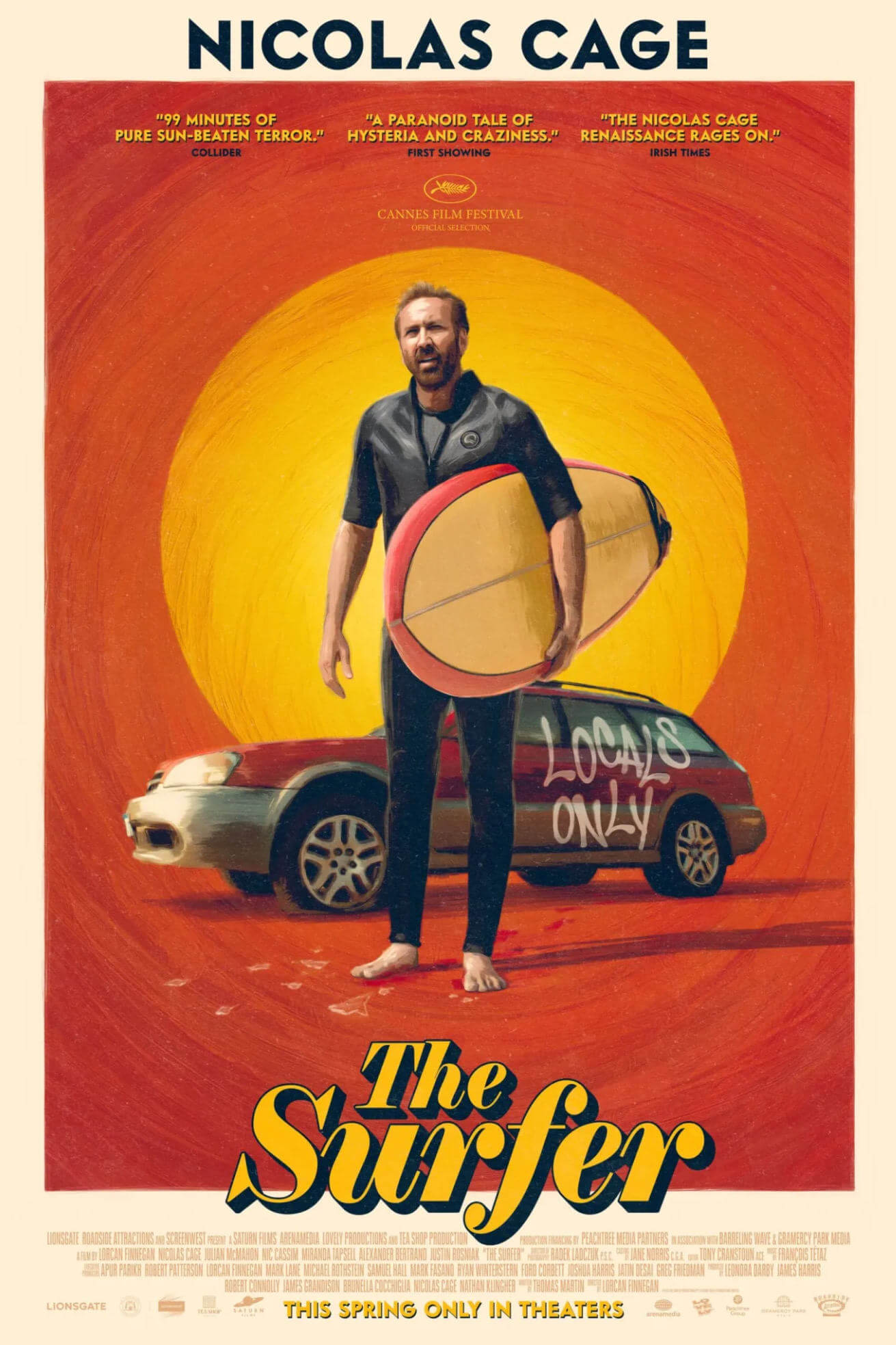 "The Surfer" (2025) movie poster