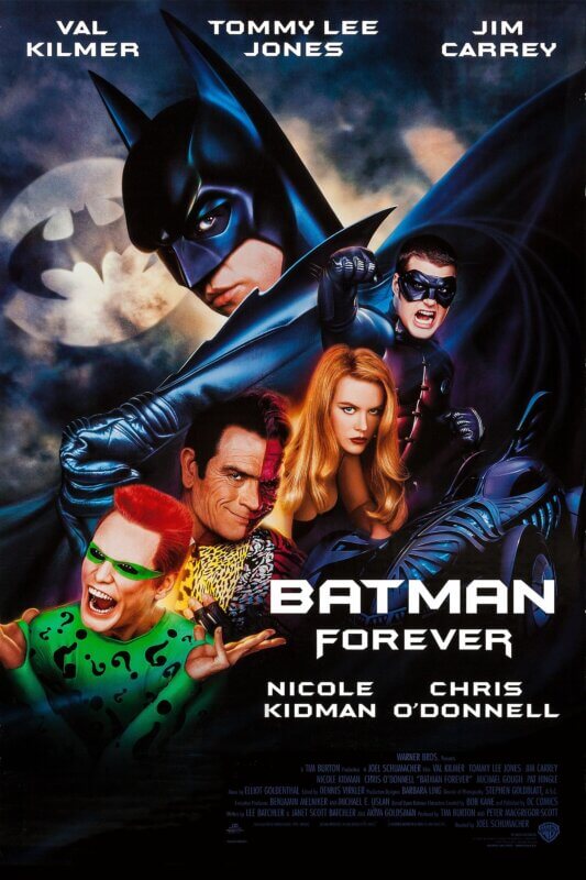 "Batman Forever" (1995) movie poster