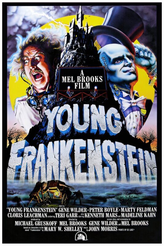 "Young Frankenstein" (1974) movie poster