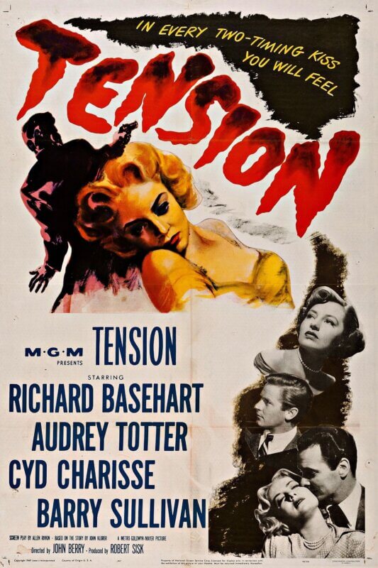 "Tension" (1949) movie poster