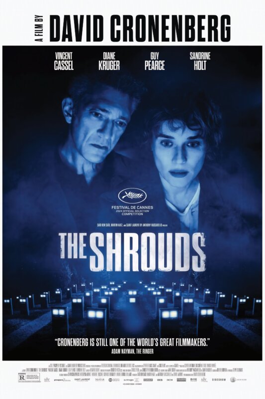 "The Shrouds" (2025) movie poster