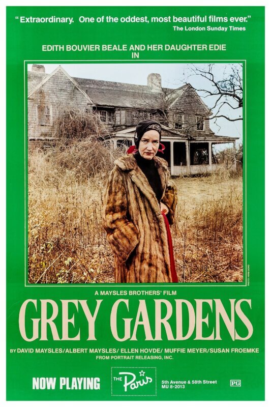 "Grey Gardens" (1976) movie poster